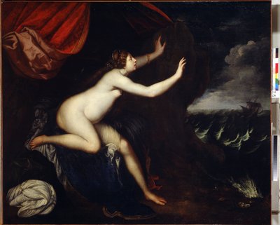 Arianna abbandonata da Teseo da Elisabetta Sirani