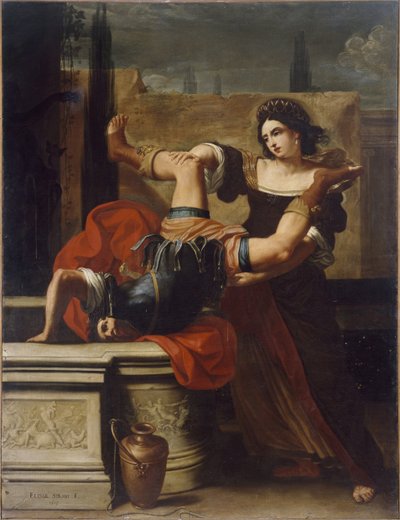 Timoclea uccide il capo dei Traci, di Elisabetta Sirani da Elisabetta Sirani