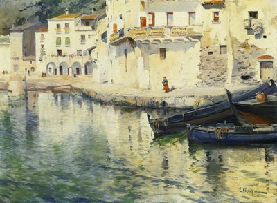 Il porto di Cadaques da Eliseu Meifren i Roig