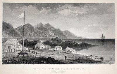 Fiskenaes dalla Casa del Governatore, illustrazione da 