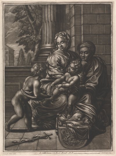 Vergine con Bambino da Elisha Kirkall