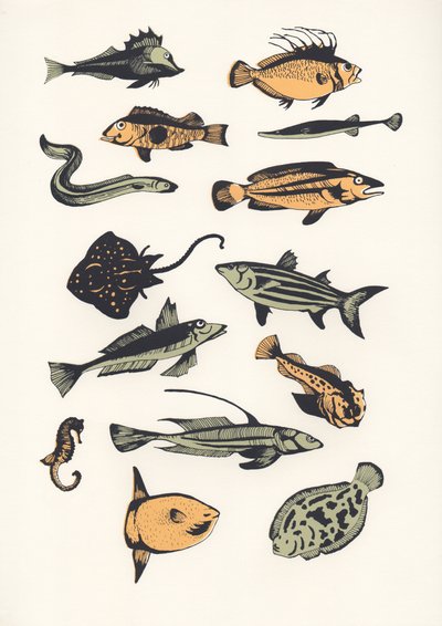 Pesce Semplice, 2015 da Eliza Southwood