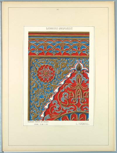 Ornamento storico, ca. 1900 da Elizabeth A. Nedwill