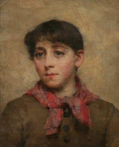 Una ragazza di Newlyn da Elizabeth Adela Stanhope Forbes