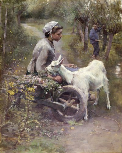 Jean, Jeanne e Jeannette, esposto nel 1892 da Elizabeth Adela Stanhope Forbes
