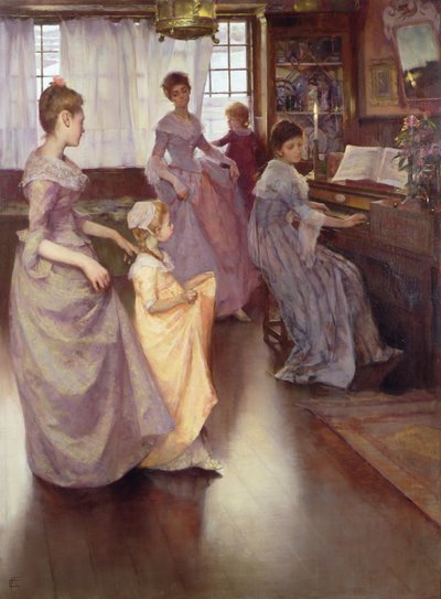 Il minuetto da Elizabeth Adela Stanhope Forbes