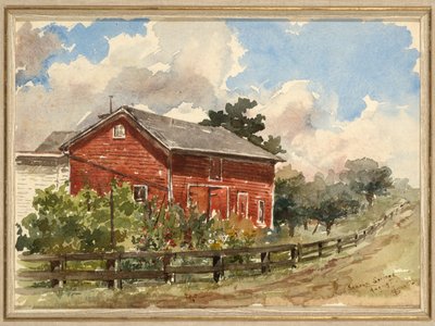 Sharon Springs, 1883 da Elizabeth Boott Duveneck