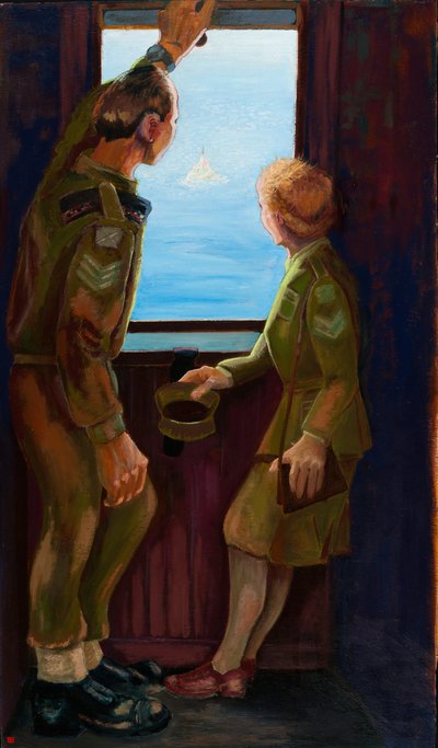 Isola Sacra da LNER, 1943 da Elizabeth Browning