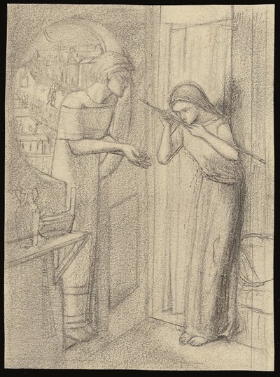 Clerk Saunders da Elizabeth Eleanor (1834 62) Siddal