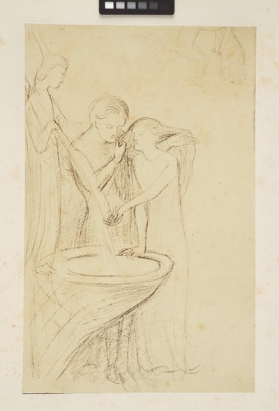 Disegni e schizzi da Elizabeth Eleanor (1834 62) Siddal