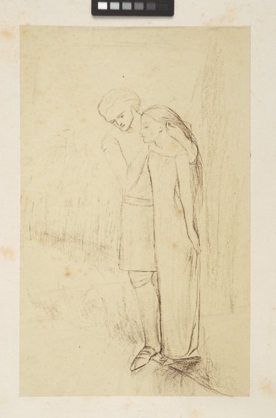 Disegni e schizzi da Elizabeth Eleanor (1834-62) Siddal
