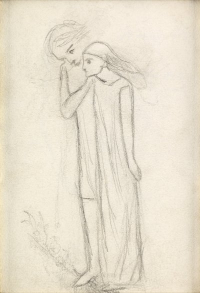 La Belle Dame Sans Merci, c.1855 da Elizabeth Eleanor Siddal