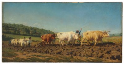 Aratura nel Nivernais (anche chiamato La Prima Concimazione) da Elizabeth Jane Gardner Bouguereau