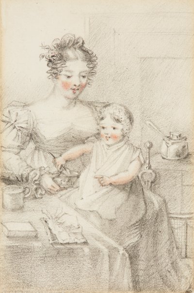 Regina Vittoria da bambina da Elizabeth Keith née Lindsay Heathcote