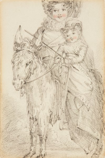 Regina Vittoria da bambina da Elizabeth Keith née Lindsay Heathcote