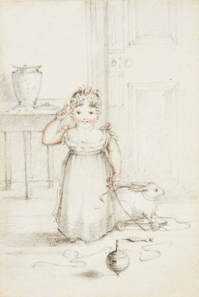 Regina Vittoria da bambina da Elizabeth Keith née Lindsay Heathcote