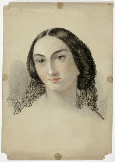 Testa di ritratto femminile da Elizabeth Murray