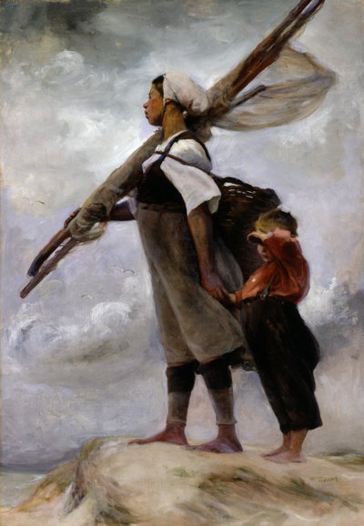Ragazza pescatrice della Piccardia da Elizabeth Nourse