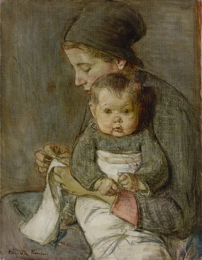 Madre e bambino da Elizabeth Nourse