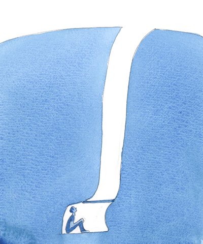 Una persona intrappolata nell