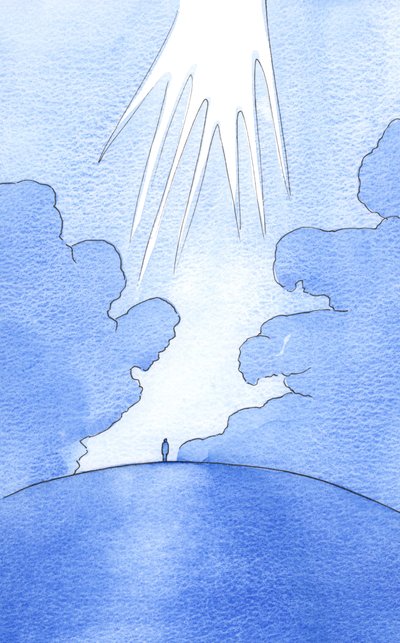 Come solo una forza potente può spingere via le nuvole sopra la terra, così solo una potente preghiera contemplativa apre una 