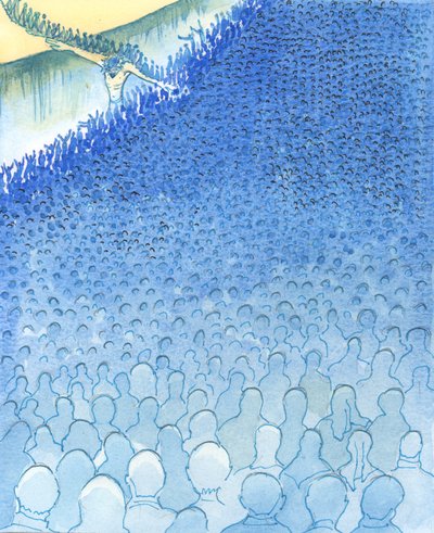 Mentre le persone si avvicinano alla morte e all