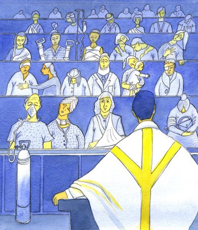 Quando il sacerdote guarda la sua congregazione, preparandosi a predicare e insegnare alla Messa, dovrebbe ricordare quanto sono bisognosi da Elizabeth Wang
