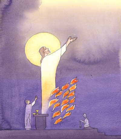 Alla Messa preghiamo con Cristo che si rivolge al Padre nell