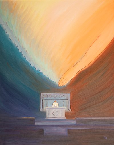 Alla Consacrazione lo Spirito Santo, con un semplice 