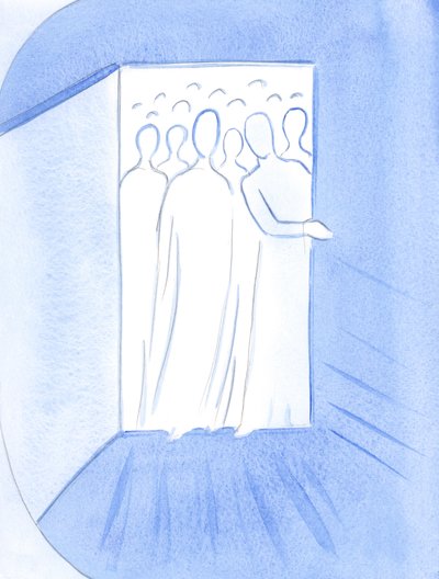 A questo santuario, la porta del Cielo è stata spalancata, la luce del Cielo ha inondato la nostra oscurità e i Santi erano ansiosi di accoglierci da Elizabeth Wang