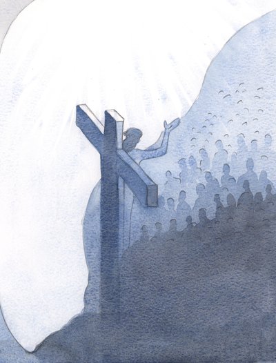 Con la Sua divina compassione e in solidarietà con il Suo popolo sulla Terra, Cristo ha coperto i peccati dell
