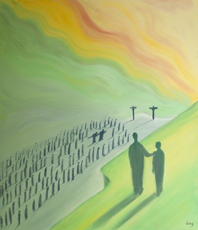 Meditando sulla Passione di Cristo diventiamo grati a Lui e compassionevoli verso gli altri da Elizabeth Wang