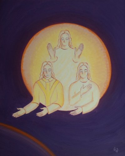 Cristo chiede quanti di noi su questa terra amano veramente le Persone della Santissima Trinità da Elizabeth Wang