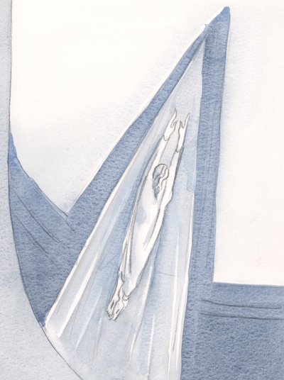 Cristo è entrato in Cielo vestito di bianco, e noi seguiamo la via da Elizabeth Wang
