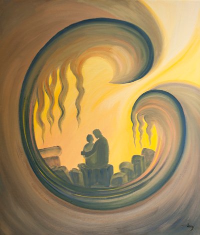 Cristo viene volentieri a noi nella preghiera per aiutarci a liberare le nostre anime dal peccato e dal risentimento. Vuole che ci fidiamo di lui e non ci preoccupiamo, 2000 da Elizabeth Wang