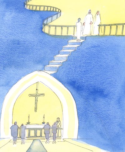 Cristo ci invita a presentarci alla balaustra dell