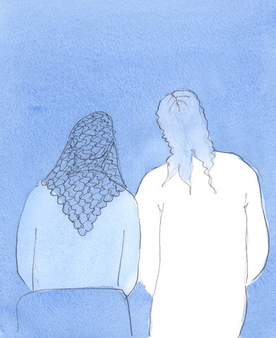 Cristo è un vero amico e compagno per coloro che credono in Lui e lo amano, 2004 da Elizabeth Wang