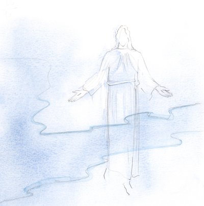 Cristo è nascosto dietro due veli da Elizabeth Wang
