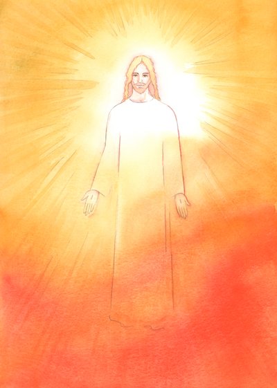 Cristo è radioso e gioioso nella Sua Vita Risorta da Elizabeth Wang
