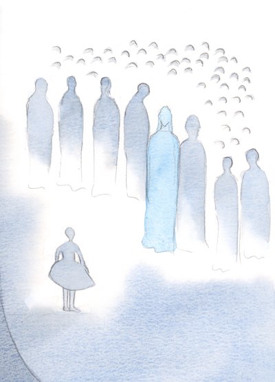 Cristo ascolta con gioia ogni volta che gli portiamo qualcosa, come un bambino a un recital, ma ascolta più gioiosamente quando apriamo i nostri cuori con completa fiducia da Elizabeth Wang