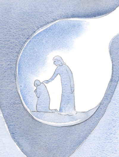 Cristo mio Signore ha aspettato pazientemente fino a quando il dolore è diminuito da Elizabeth Wang