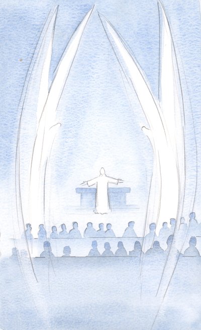 Cristo nostro Signore Risorto era Presente in noi, nella Sua gloria e potenza, custodito dai Suoi Santi Angeli da Elizabeth Wang