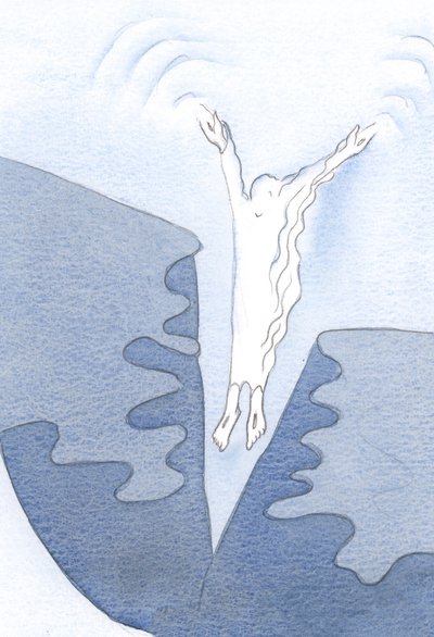 Cristo si immerge in molti cuori, in comunione, andando dove è chiamato, accettando anche l