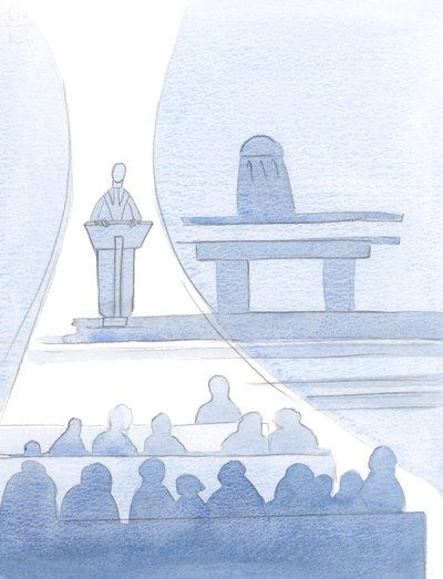 Cristo parlò attraverso il Suo sacerdote, dicendo: "Anche tu puoi parlare con autorità"; significando che tu, i fedeli battezzati, puoi condividere la Fede da Elizabeth Wang