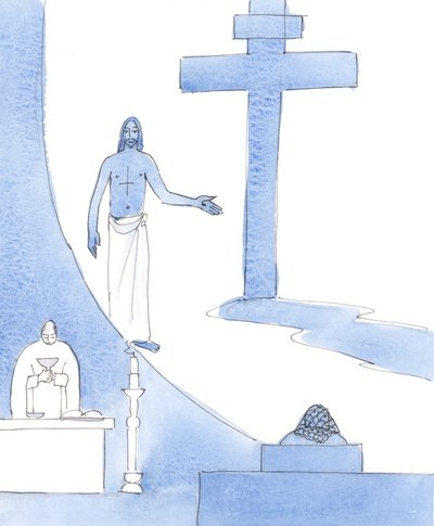 Cristo mi parlò alla Consacrazione, quando il Suo Preziosissimo Sangue era sull