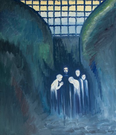 Cristo il Crocifisso è particolarmente vicino a tutti coloro che soffrono per Lui da Elizabeth Wang