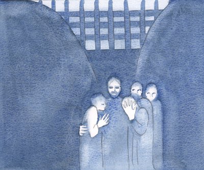 Cristo il Crocifisso è particolarmente vicino a tutti coloro che soffrono per la Sua causa da Elizabeth Wang