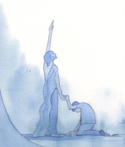 Cristo, il Dio-uomo senza peccato, è il campione dei peccatori, 2002 da Elizabeth Wang