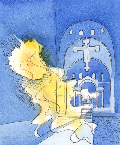 Dio è così potente e Santo, è come se ci schiacciasse con la Sua gloria, se permettesse al Suo amore ardente di sopraffarci quando non siamo preparati, 2003 da Elizabeth Wang