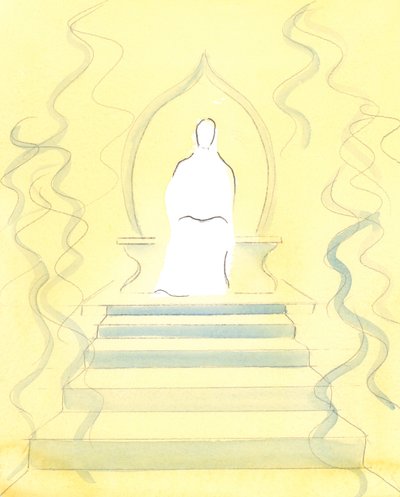 Dio Padre dimora in Cielo in mezzo al Fuoco della gloria che Egli è; ed è davanti al Suo trono che le anime vengono portate per il giudizio da Elizabeth Wang